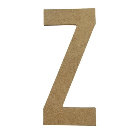 Wooden Letter Unfinished, Bebas Neue Font, Craft Cutout