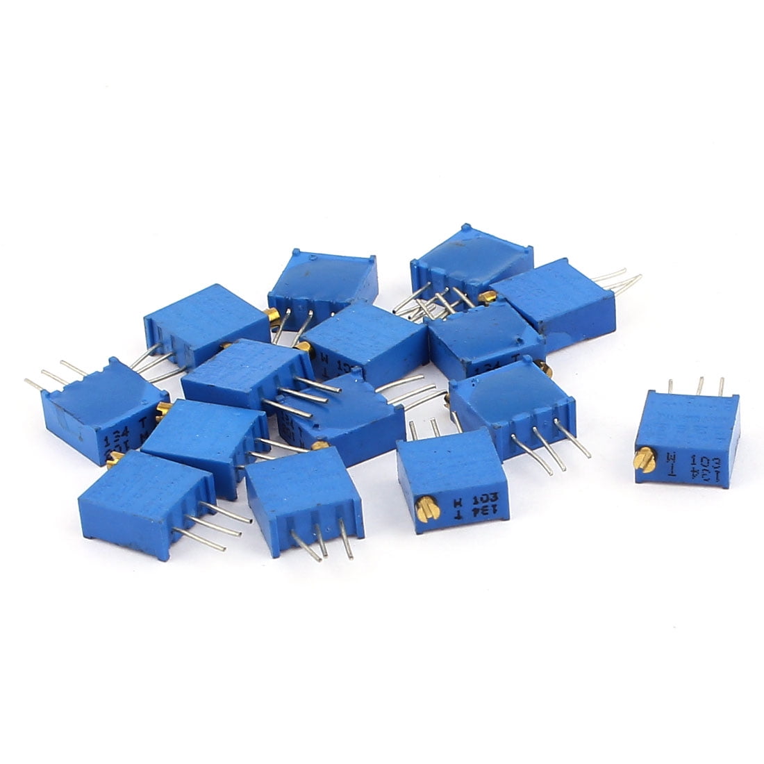 50pcs 3296 W 2K ohm Trim Pot Trimmer Potentiometer 3296W-202 50pcs 3296 W 2K ohm Trim Pot Trimmer Potentiometer 3296W-202