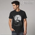 thumbnail image 2 of Men's The Nightmare Before Christmas Jack and Sally Meant to Be Graphic Tee Black Small, 2 of 10