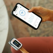 MOBI Smart Bluetooth Fingertip Pulse Oximeter Blood Oxygen Monitor, Heart Rate/Oxygen Level Monitor