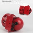 thumbnail image 4 of Sirène Moteur en Métal Rouge Mini DC24V Alarme Industrielle Protection contre le Vol 120dB MS-190, 4 of 5