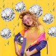 thumbnail image 4 of Espirales colgantes con forma de bola de discoteca SpfyUnion para decoración de fiesta, 54 unidades, 4 of 6