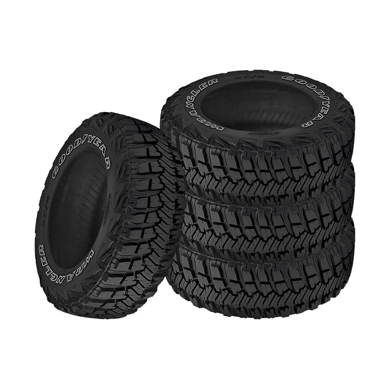 Goodyear wrangler mtr with kevlar LT40/ 121Q bsw all-season tire -  