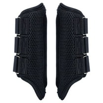 Dura-Tech Air-Mesh Horse Splint Boots | Breathable Comfort | Black | Small