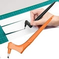 thumbnail image 4 of Graflsoa 360° Rotating Blade Craft Cutter for DIY Art, Paper Cutting, and Scrapbooking - Orange, 4 of 7
