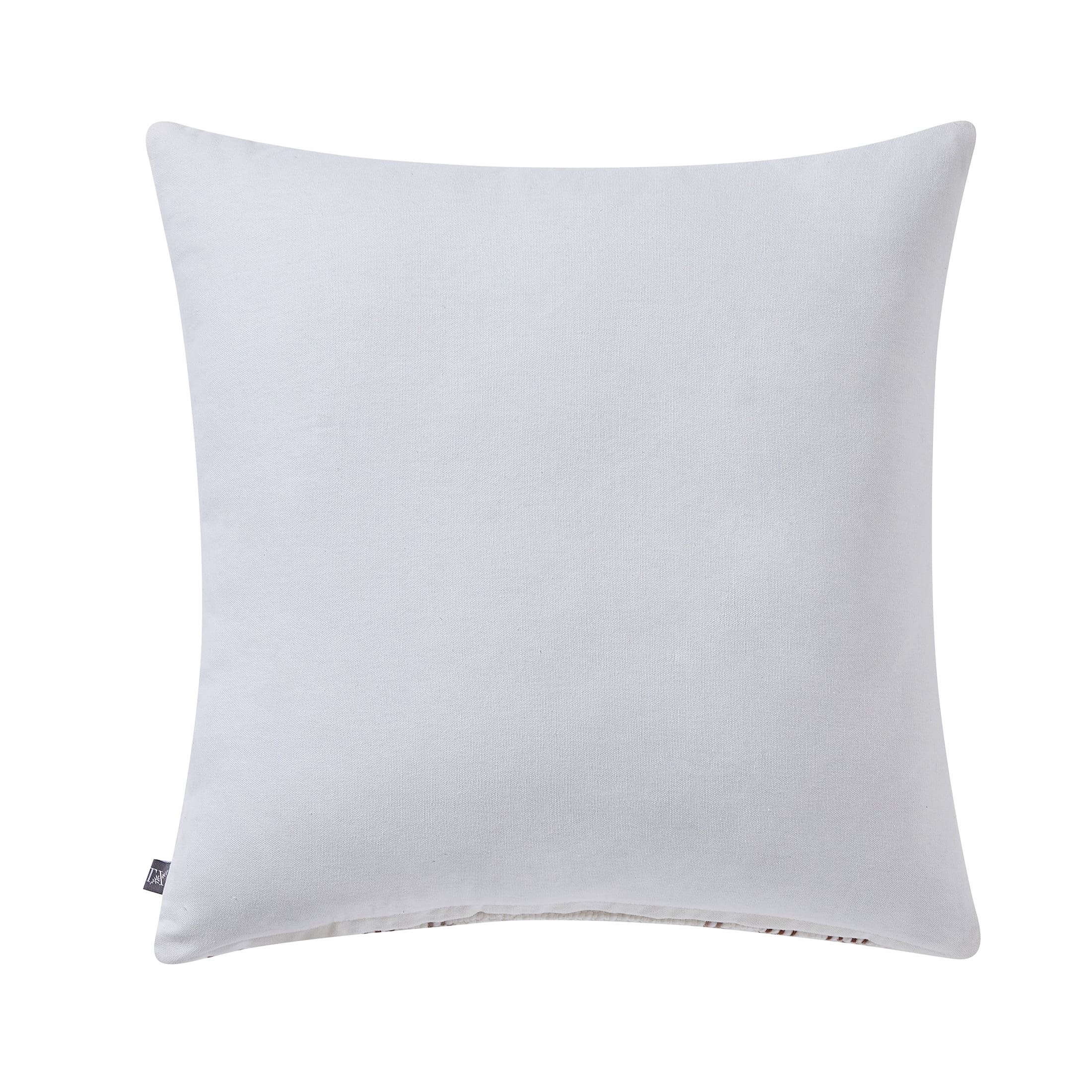 My Texas House 20" x 20" Aurelia Ginger Plaid Cotton Decorative Pillow Cover