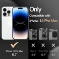 thumbnail image 2 of JETech Case for iPhone 14 Pro Max 6.7-Inch, Heavy Duty Dual-Layer Rugged Protection, Shockproof Protective Tough Phone Cover with Matte Back (White), 2 of 6