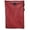 Red, variant on Nylon Mesh Drawstring Bag with 2" D-Ring, Approx. 15x20, White
