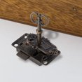 thumbnail image 3 of HINTRMENT 1 Set Drawer Lock with Keys Vintage Lock Key Zinc Alloy for DIY Projects, 3 of 7