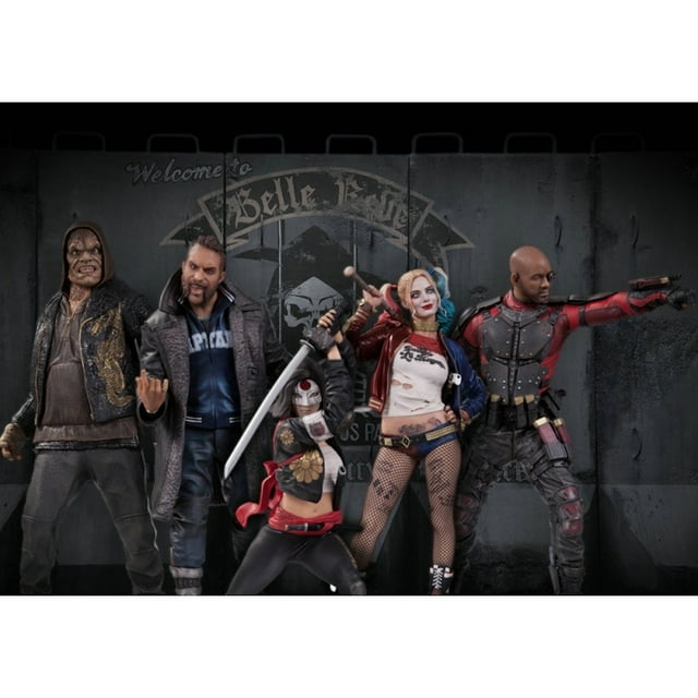 Pintura decorativa para pared con póster Harleys Quinns, estilo retro, anime
