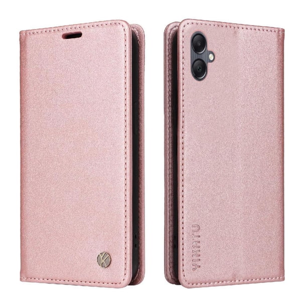 Funda para Samsung Galaxy A05 Estuche de Cuero PU Tipo Cartera con Ranuras para Tarjetas y Cierre Magnético