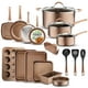 thumbnail image 1 of NutriChef Juego de utensilios de cocina antiadherentes de 20 piezas - Utensilios de cocina lacados resistentes al calor sin PFOA/PFOS con utensilios para hornear, sartenes, ollas y utensilios, 1 of 5