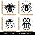thumbnail image 2 of Insects Bee Beetle Spider Ladybug Rubber Stamp Set for Scrapbooking Crafting Stamping - Large 1-1/4 Inch, 2 of 7