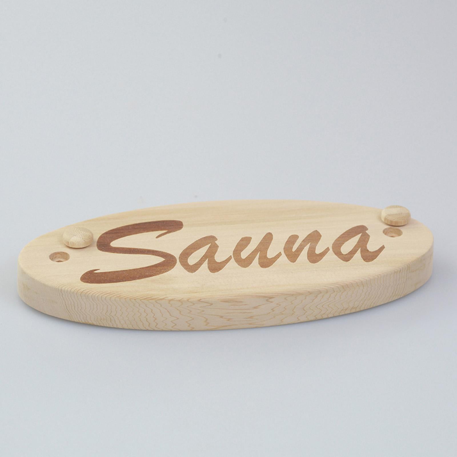 Details about   Retro Rustic Sauna Wood Plate Sign Signage for Sauna Hinweisschild Panel 
