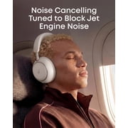 soundcore Space 2 by Anker, Active Noise Cancelling Headphones,Comfortable Fit, 50H Playtime, LDAC Hi-Res Wireless Audio, Dual Connection, Clear Calls, Bluetooth 6.1, Nap Mode, Wearing Detection