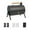 Noir, variante sur jinwen Gril Portatif au Charbon de Bois Robuste Petit Batterie de Cuisine pour Plage Cour Maison Jardin Blanc