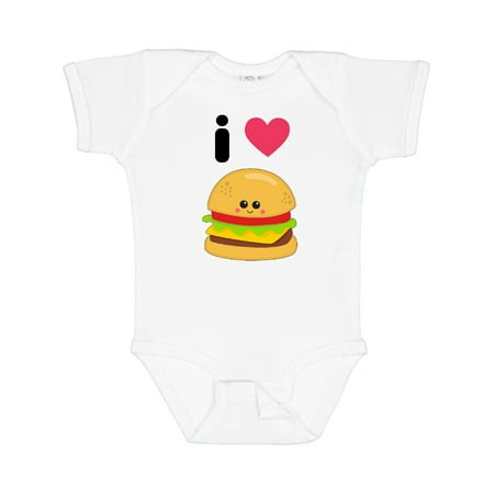

Inktastic I Love Cheeseburgers Gift Baby Boy or Baby Girl Bodysuit