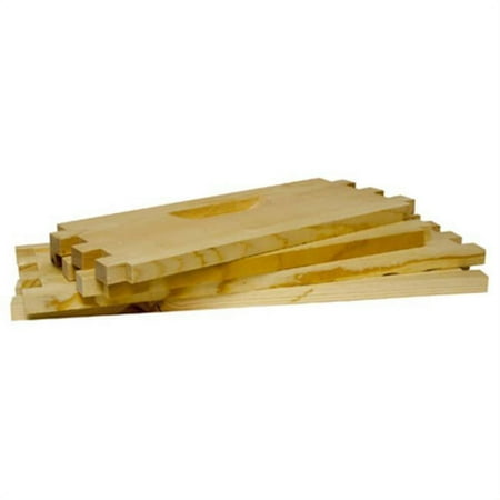 Harvest Lane Honey Unassembled Medium Wooden Honey Super Box, Langstroth, Natural