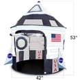 thumbnail image 3 of Play Tent ArtCreativity para niños, diseño de nave espacial para interiores y exteriores, 3 of 7