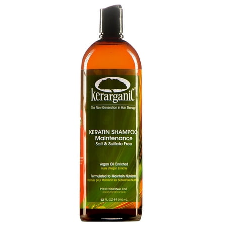 ORGANIC KERATIN TREATMENT - SALT & SULFATE FREE SHAMPOO - 32oz by (Best Organic Keratin Shampoo)