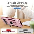 thumbnail image 7 of Dteck for Google Pixel 9 Pro XL Case with Stand Ring Kickstand Military Grade Fit for Magnetic Car Mount Anti-Scratch Shockproof Case, Rose, 7 of 7