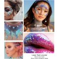 thumbnail image 2 of Gel con purpurina corporal ZHAOCHENG Gel corporal brillante para maquillaje holográfico, 2 of 5