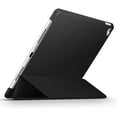 thumbnail image 1 of Premium Trifold Case for iPad 9.7 2018/2017, [Rubber Cover] Slim Fit Leather Smart Case with Rubberized Back Cover and Auto Wake & Sleep for iPad 9.7 2018/2017, 1 of 6