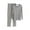 Gray, variant on Pajama Set Men Comfy Fashion Pajama Solid Casual Round-Neck Long Sleeve Pants Set Sleepwear Pajama Sets Men Pjs Sets for Men Pajama Men Set Man Pajamas