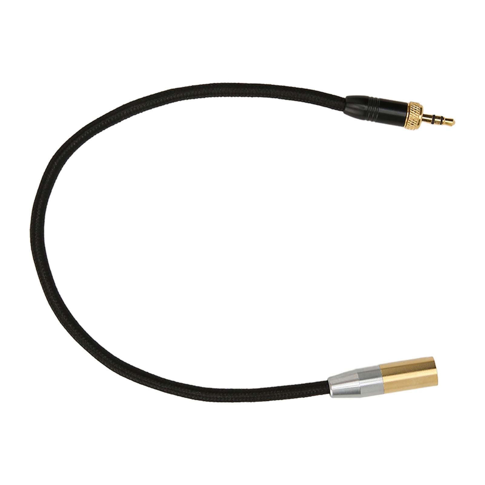 Xirurus 3.5mm to Mini XLR Cable Internal Thread Gold Plated 3 Pin Stereo Noiseless Sound Adapter Cord (7.87 inches / 20 cm)