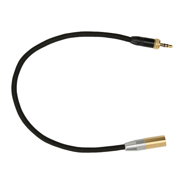 3.5mm To Mini XLR Cable, Gold Plated Plug Noiseless Stereo To Mini XLR Cord Flexible Prevent Interference HiFi Sound For Camcorder