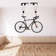 thumbnail image 2 of 2 Pack Ceiling Mount Bike Hoist 4.7 x 2.5 x 1.5'' Bike Hangers Pulley System 132 Lbs Heavy Duty Bike Hoist for Garage Ceiling Bike Hangers Garage Storage Lift for Lift Most Bicycles, 2 of 17