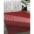 thumbnail image 2 of Ahgly Company Indoor Square Patterned Grapefruit Red Area Rugs, 3' Square, 2 of 6