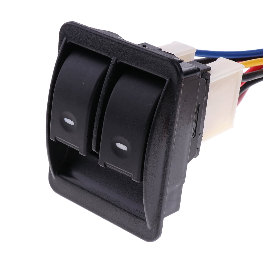 Electric Power Window Glass Lift Switch Button (3 Switches