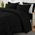 thumbnail image 5 of Sleepdown Comforter Set 5-Piece Bed in a Bag - Black, Twin, 5 of 7
