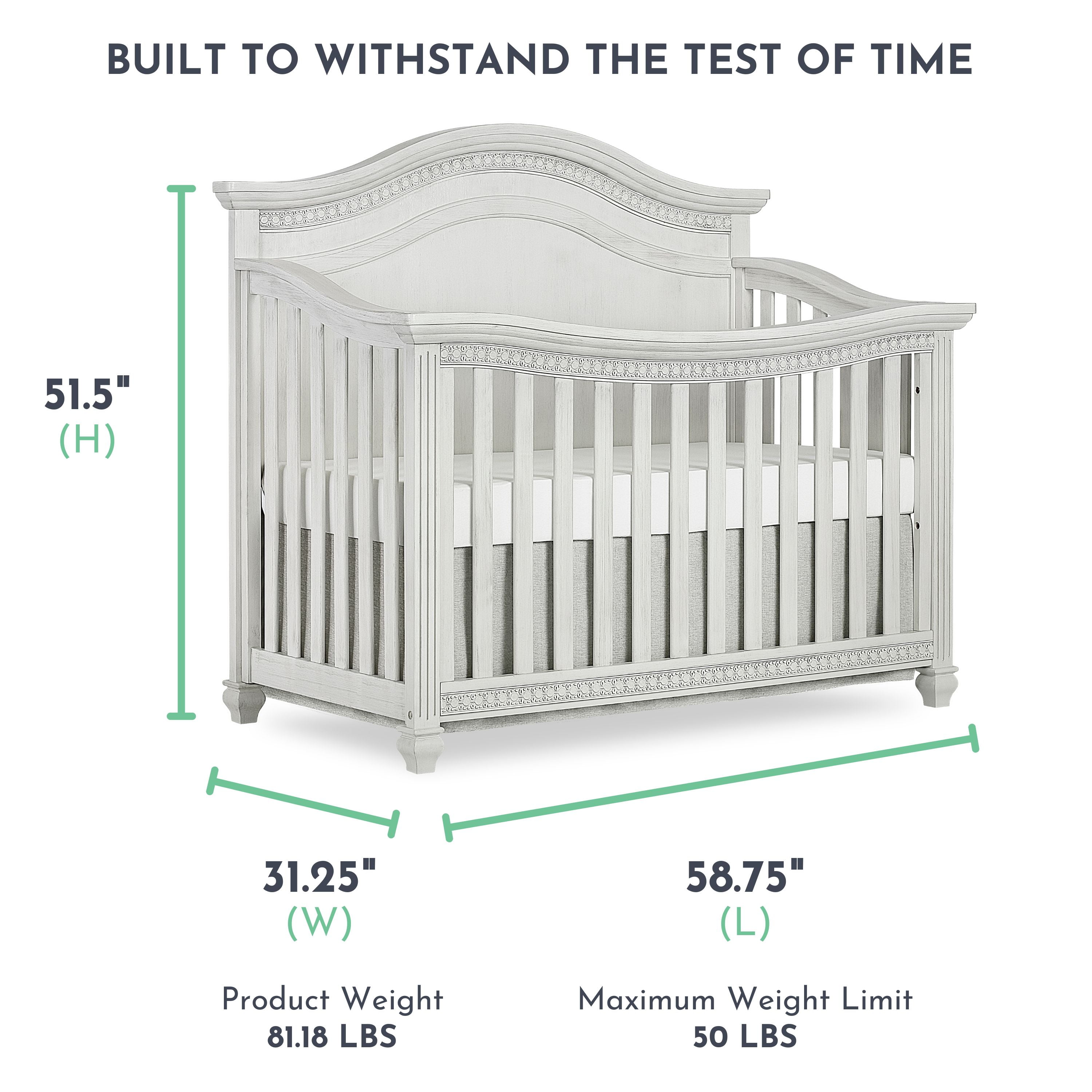 Madison 4 in 1 cheap crib