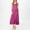 Purple, variant on Hvot&aat Women's Wedding Guest Maxi Dress Solid Smocked Flowy Tank Top Dress Summer Sleeveless Beach Sundress