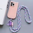 thumbnail image 2 of Creative Mobile Phone Universal Lanyard Crossbody Rope Long Phone Lanyard Shoulder Strap Cartoon Decorative Pendant Accessories, 2 of 3