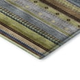 thumbnail image 3 of Addison Rugs Mayfield Premium Machine Washable Transitional Stripes Olive Rectangle Rug, 3' x 5', 3 of 6