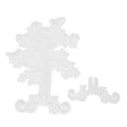 thumbnail image 4 of Molde de silicona en forma de árbol, lavable, flexible, para colgar collares, soporte de árbol de silicona, molde epoxi para estante de exhibición de bricolaje para collar de aretes, 4 of 5