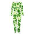 thumbnail image 5 of lcziwo Women Tracksuits 2 Piece Sets St.Patrick's Day Long Sleeve Sweatshirt Cute Shamrock Graphic Hoodie Pullovers with Drawstring Pants Jogger Sets Limited Time Deal,Green,L, 5 of 5