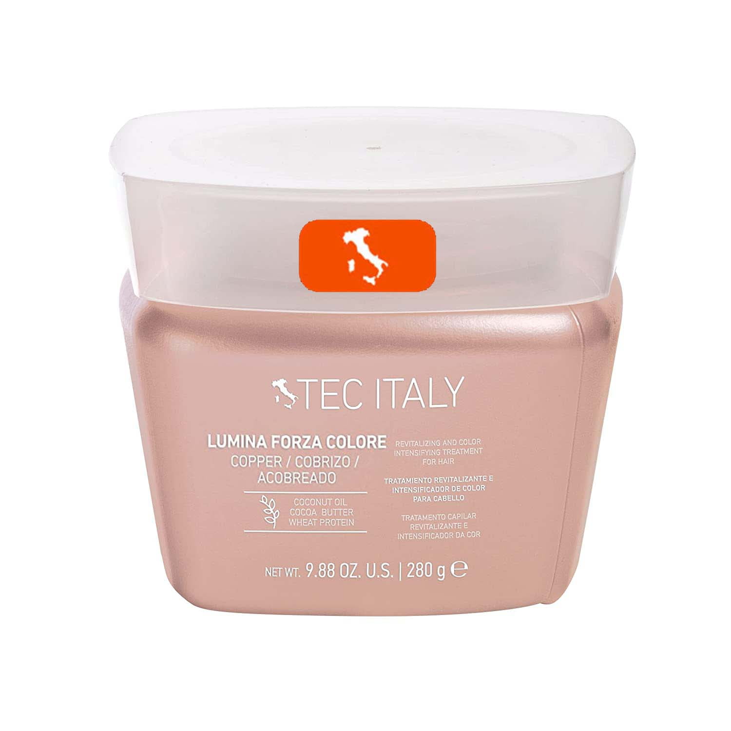 Tec Italy Lumina Forza Colore Cobrizo / Copper Hair Color Intensifier 9