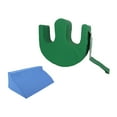 thumbnail image 1 of STARTIST Bedridden Patient Turning Device Bed Rest Leg Pillow PU Leather Turnover Pad Green with Wedge, 1 of 9