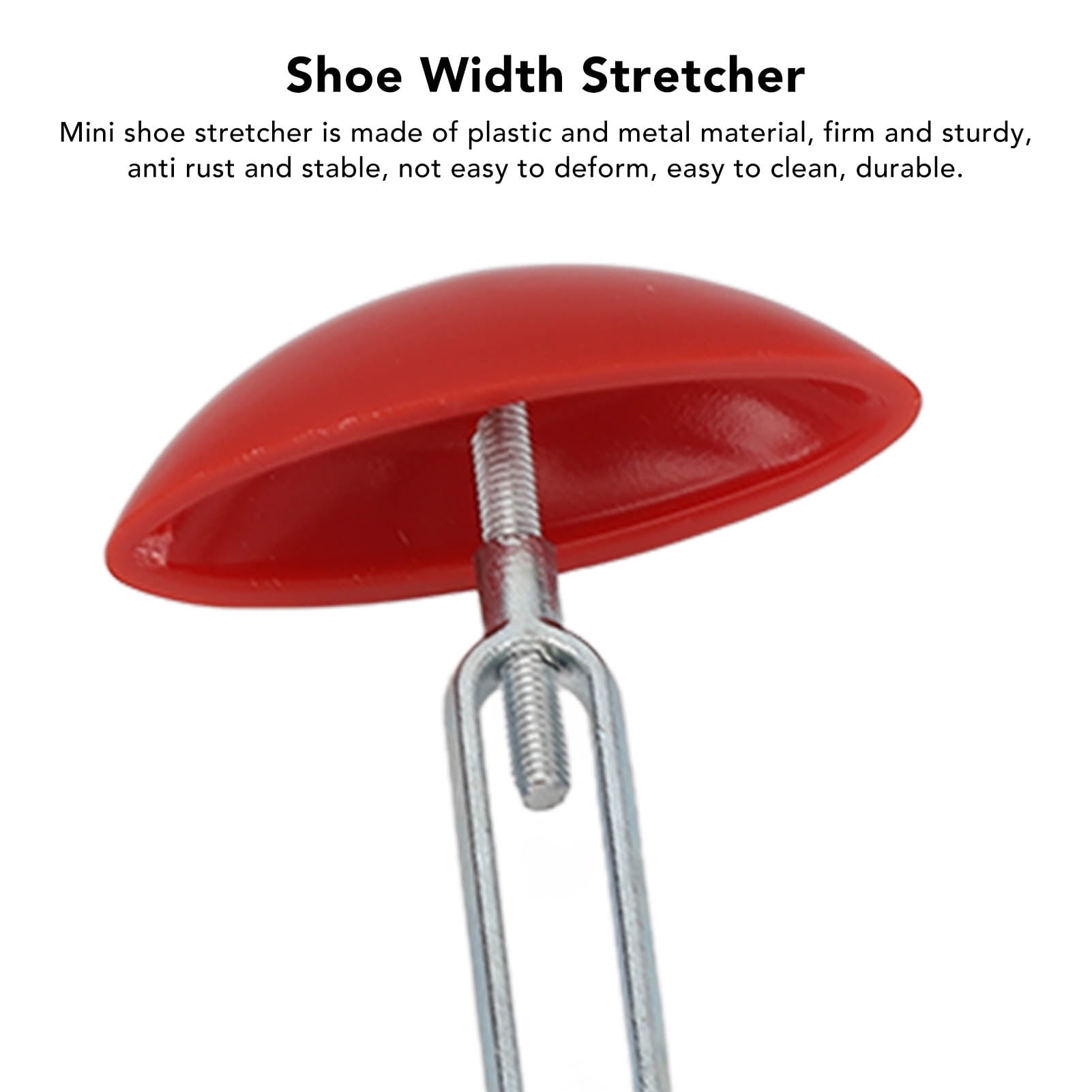 Mini Shoe Stretcher, Plastic Metal Portable Shoe Width Expander