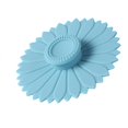 thumbnail image 2 of Tapa de silicona para taza de café, cubierta para taza a prueba de polvo, para bebidas frías y calientes, cubierta para taza de bebida para beber en Azul, 2 of 8