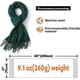 thumbnail image 4 of Bufanda y chal de pashmina de lana para mujeres y hombres, chal de pashmina, manta para bodas, fiestas y niñas, bufandas grandes y suaves., 4 of 4