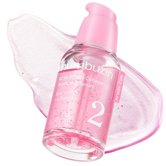 Sérum voluminizador de colágeno numbuzin No.2 Rose PDRN, 30 ml