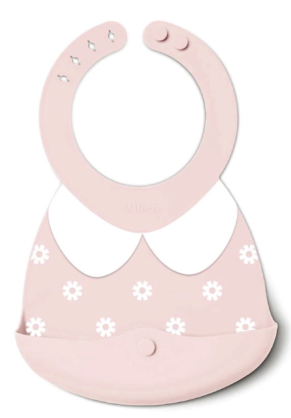 VIIDA Joy Series Baby Bib (P) - Blush Pink