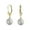 Grey, variant on Bling Jewelry Womens Petite 10K Gold Dangle Earrings with Freshwater Pearl - June Birthstone