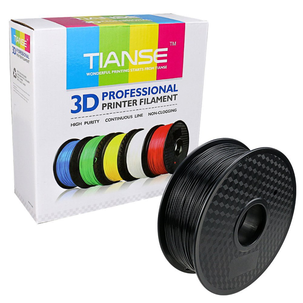 Dimensional Accuracy / TIANSE Black PLA 3D Printer Filament 0.03 mm 1.75mm 