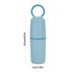 thumbnail image 2 of Vaso de cepillo de dientes de viaje Soporte para cepillo de dientes portátil | Almacenamiento de doble compartimento | Vaso de enjuague bucal de plástico liviano | Organizador multifuncional | 1, 2 of 5
